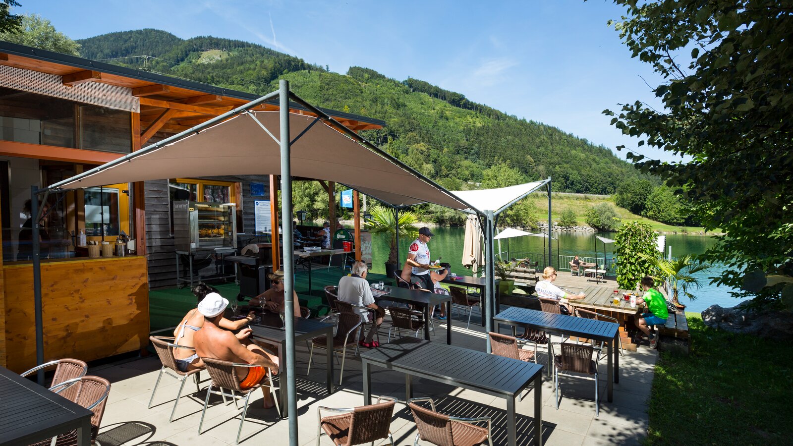 Gastronomie am Tieber Teich Gastroguide Graz